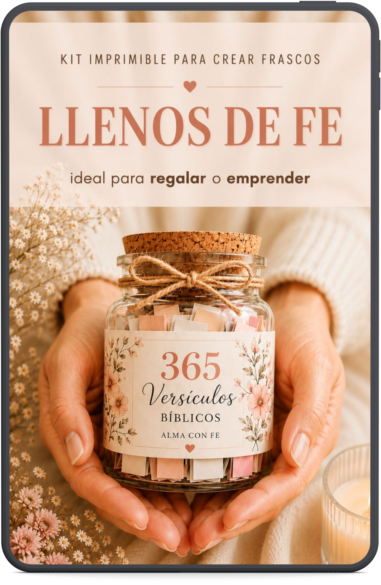 Pack Completo Frascos de Fe